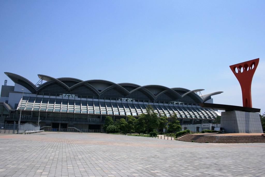 Fukuoka Sun Palace Hotel & Hall Dış mekan fotoğraf